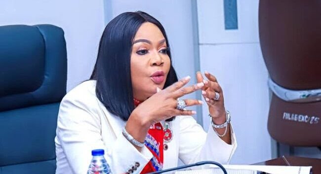 Minister of State for Labour and Employment, Nkeiruka Onyejeocha,