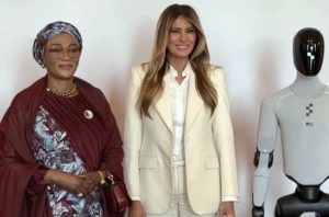 MELANIA TRUMP OLUREMI TINUBU AI