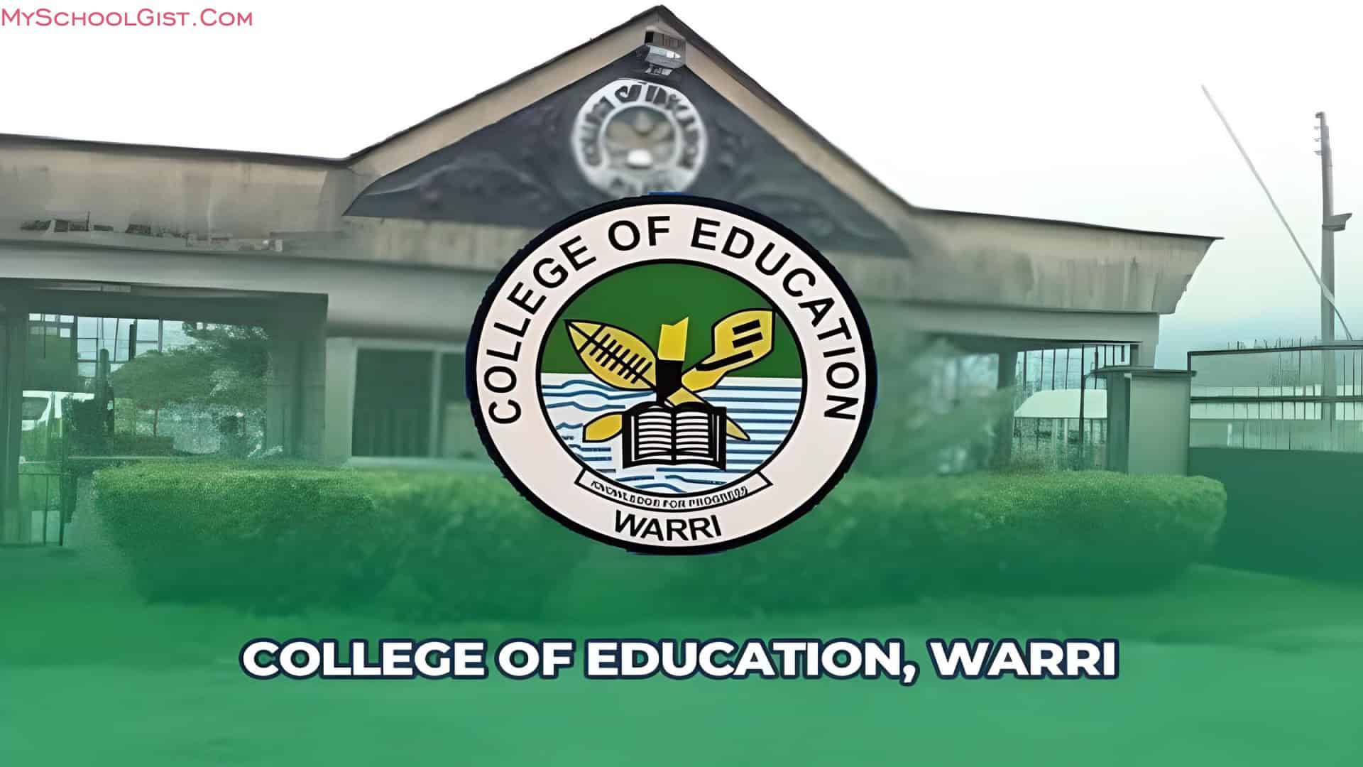 COLLEGE OF EDUCATION WARRI